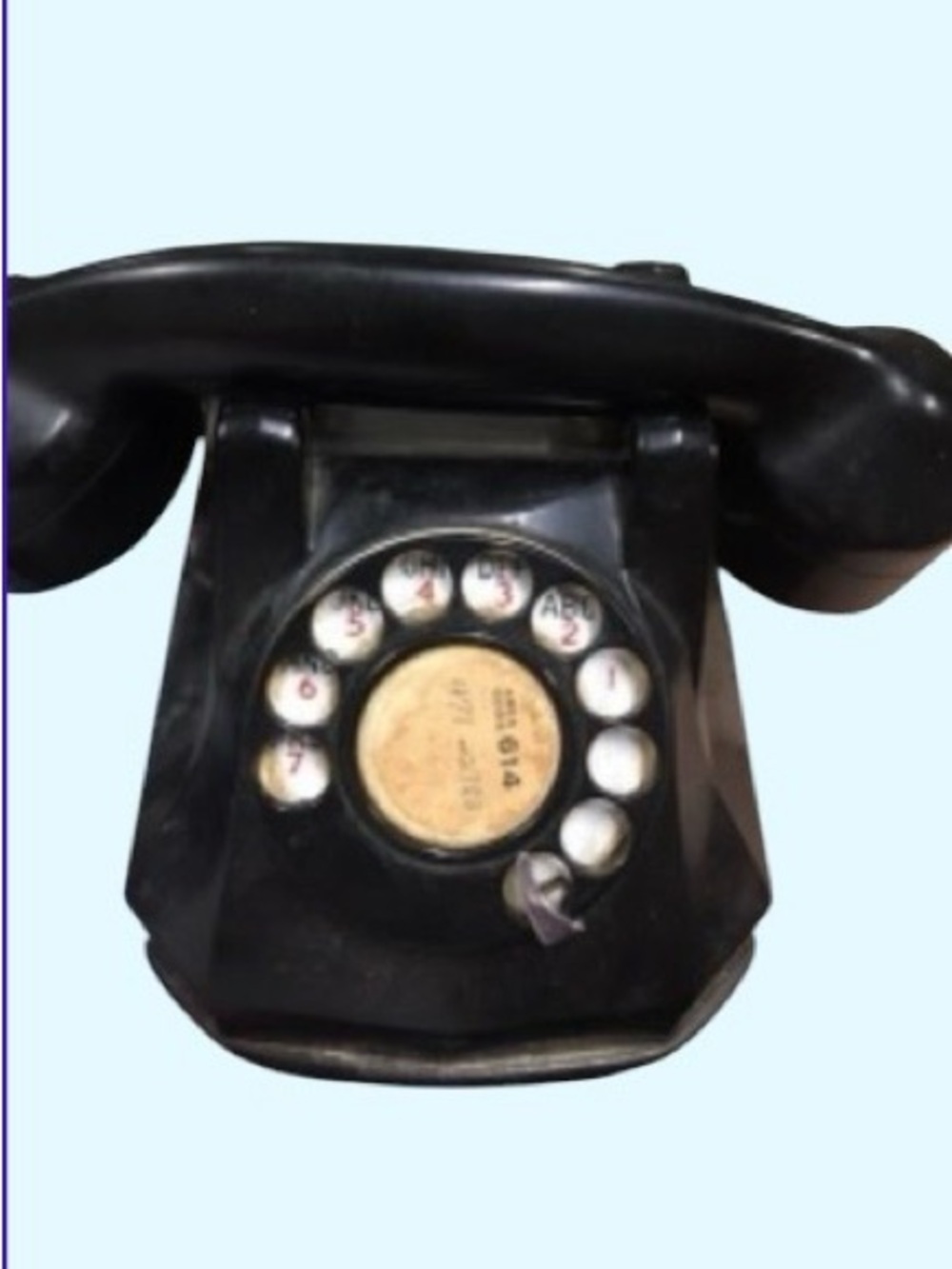 Vintage~1930s ~ Automatic Electric Company Monophone ~ Rotary Dial Telephone